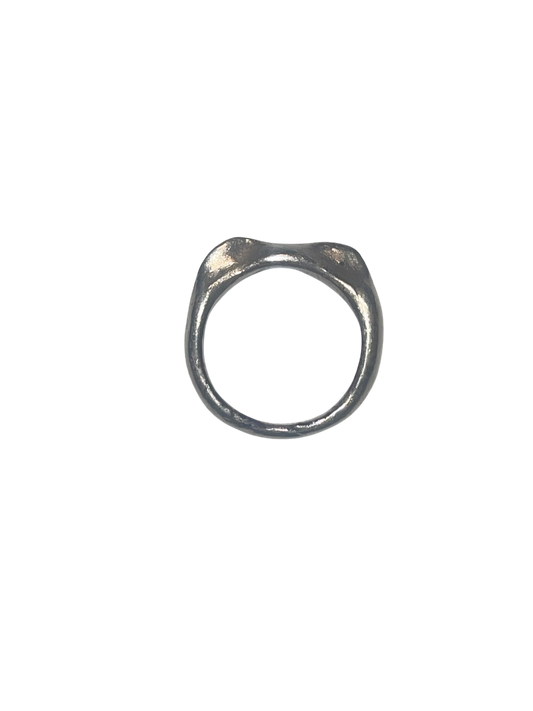 MILF (Man I Love Frog) Silver ring