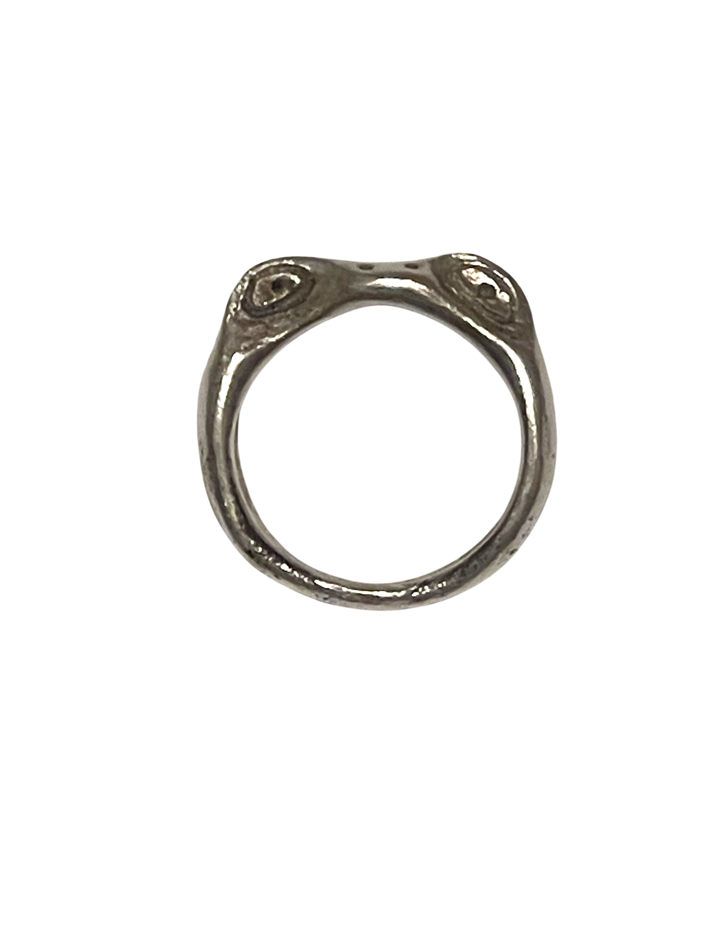MILF (Man I Love Frog) Silver ring