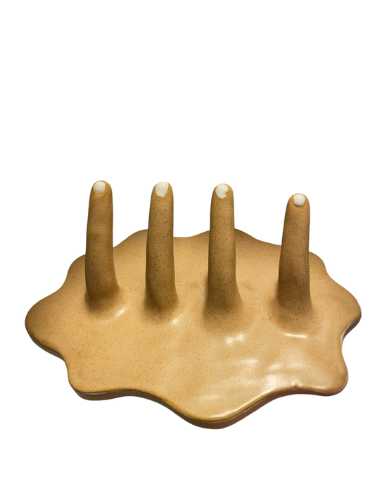 Hand Ring Holder (short ceramic girlie nail edition)